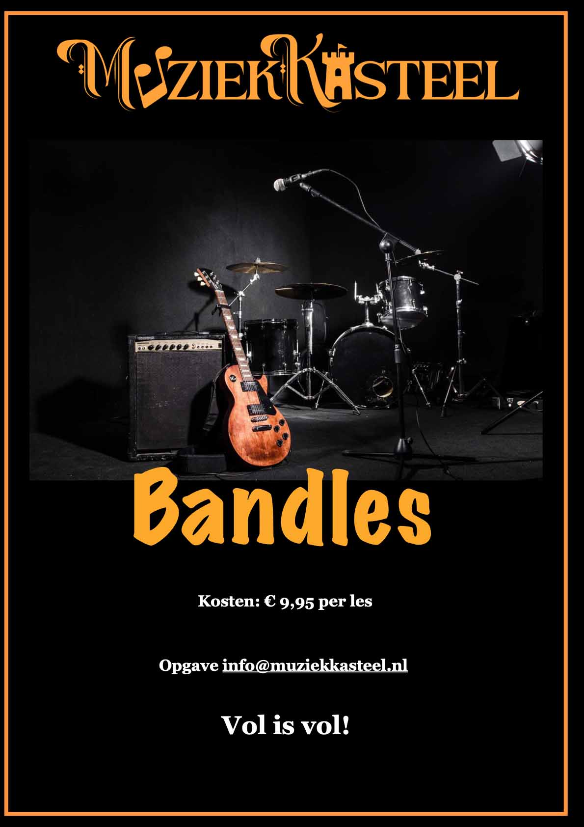 Bandles Groningen - Bandlessen muziekles